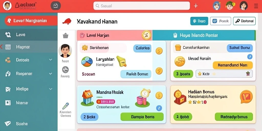 Dapatkan item dan hadiah menarik saat bermain.